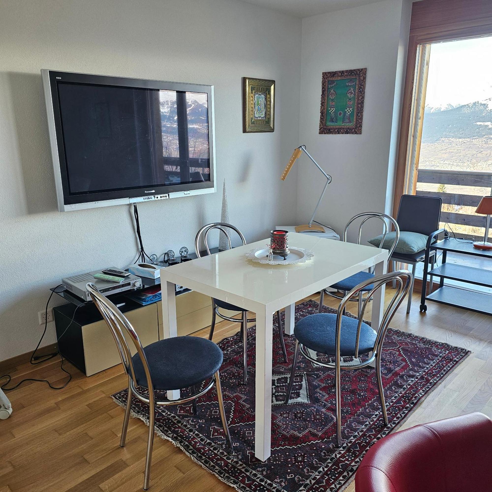 Appartement Meuble A Louer A Nax Exterior photo